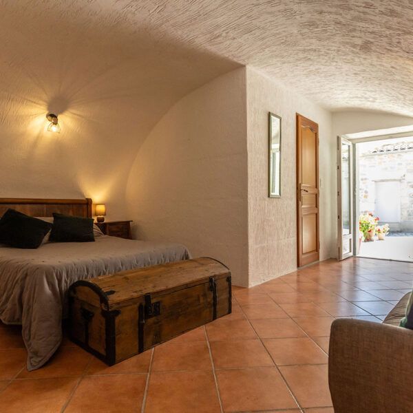 The ‘Fougère’ guestroom The ‘Fougère’ guestroom